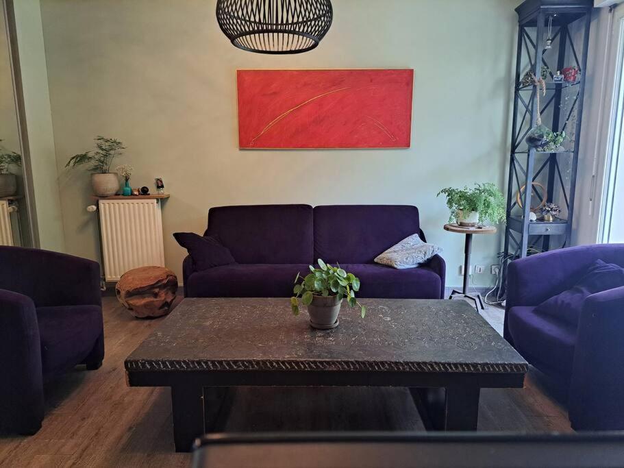 Appartement Cosy Avec Jardin Et Parking แฌเนอวีลิเยร์ ภายนอก รูปภาพ