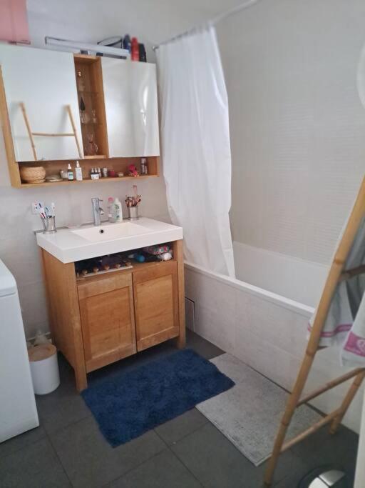 Appartement Cosy Avec Jardin Et Parking แฌเนอวีลิเยร์ ภายนอก รูปภาพ